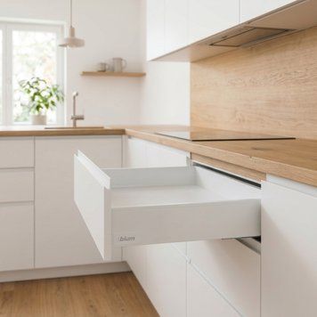 K-BLUM Merivobox K 500 mm, 40 kg, biela, Inserta 0049016 фото