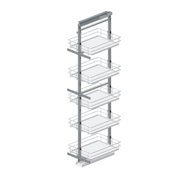 MAXIMA EVO Reg&aacute;l + ko&scaron;e Cargo midi 300/4 1200&ndash;1400 kov/plast chr&oacute;m/biela 0058357 фото