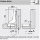 BLUM 71B3790 vložen&yacute; Inserta s tlm 110&deg; 0038803 фото 3