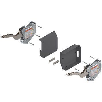 K-BLUM 20K2E00 Aventos HK-S siln&yacute; tmavo &scaron;ed&yacute; nov&aacute; krytka 0039589 фото