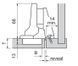 BLUM 70T3790 vložen&yacute; Inserta,TIP-ON,110&deg; 0038859 фото 4