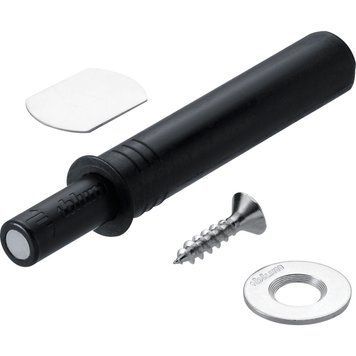 BLUM 956.1004 Tip-on pre z&aacute;ves kr&aacute;tky 50mm s magnetom, sada, karbon čierna CS 0039031 фото