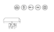 MASTER Zasilacz LED 12V, 54W, input 220-240VAC, IP20 plast \ 0052666 фото 2
