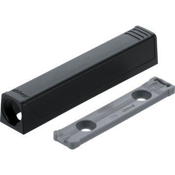 BLUM 956A1201 adapt&eacute;r priamy pre Tip-on dlh&yacute; 76mm, skrutka, karbon čierna CS 0039035 фото