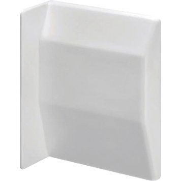 CAMAR krytka 807 prav&aacute;, na z&aacute;ves spodnej skrinky 807, biely plast 0057992   фото