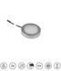 Univerz&aacute;lne LED svietidlo (zapusten&eacute; alebo n&aacute;stenn&eacute;), 12V, 2W, (neutr&aacute;lna biela), plast hlin&iacute;k 0058187 фото 1