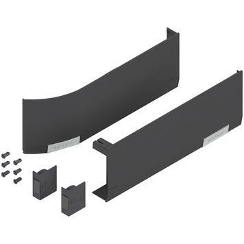 BLUM 23.8000 krytky Aventos HF/HL/HS - Top pro SD tmavo siv&aacute; TGR 0039539 фото
