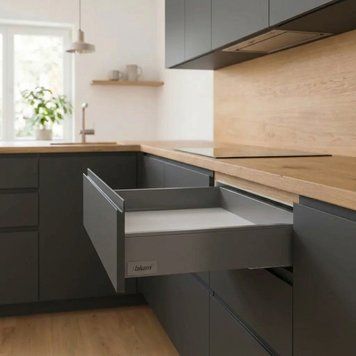 K-BLUM Merivobox K 450 mm, 40 kg, Indium &scaron;ed&aacute;, Inserta 0048988 фото