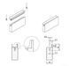 Profilov&aacute; &uacute;chytka Linken System Trend Piano II, 3 m, matn&eacute; zlato 0058758 фото 3