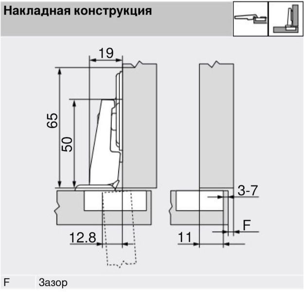 BLUM 91K9550 pre vstavan&eacute; chladničky, skrutka 0038680 фото