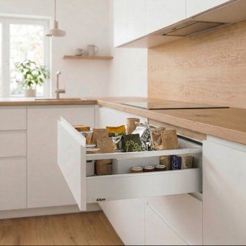 K-BLUM Merivobox E 450 mm, 40 kg, biela, Inserta 0049160 фото