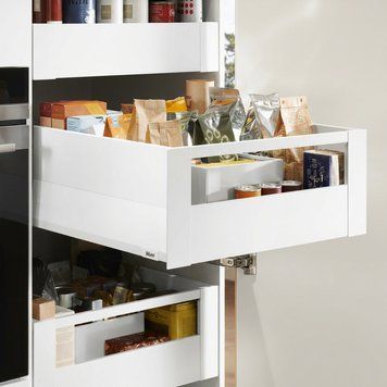 K-BLUM Merivobox E Boxcap 500 mm, 40 kg, biela, vn&uacute;torn&aacute;, reling 0048872 фото