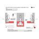 P&aacute;nt Linken System A Soft Close PRO 3D Čierna, naložen&yacute;,rovn&aacute; podložka 0059282 фото 3
